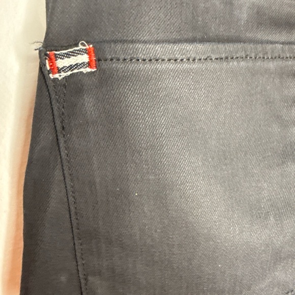 Alice + Olivia Black Cosmic Jeans AO.LA Sz 24 Used - Picture 4 of 12